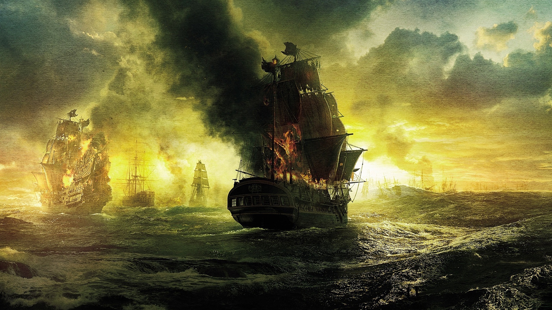 独家字幕《MAYA加勒比海盗黑珍珠号船制作教程》